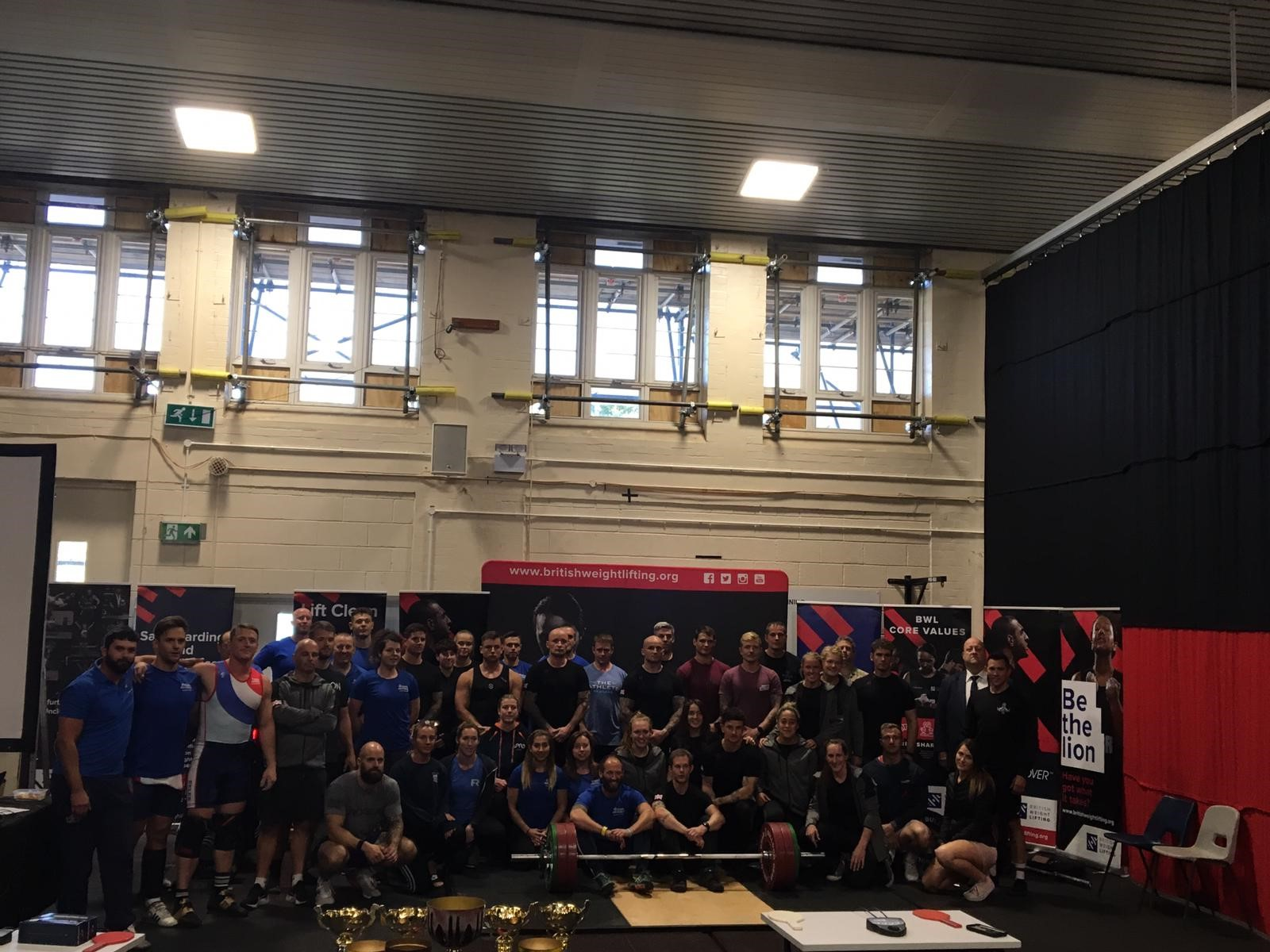 Inaugural British Weight Lifting Inter Services Championship held 